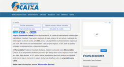 Desktop Screenshot of microcreditocaixa.com